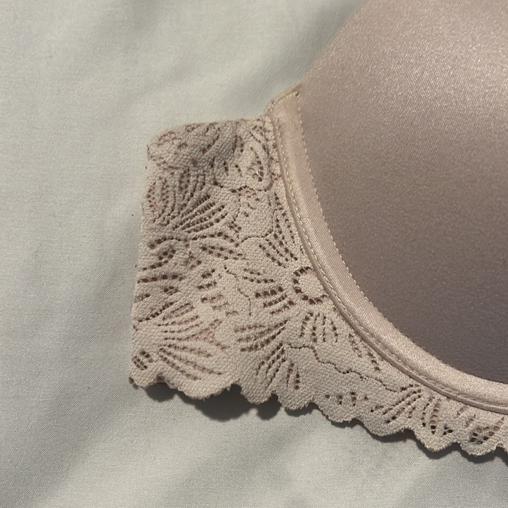 ⭐️(3/$25) AERIE Real Sunnie Lace Demi Push Up Blossom Lace Trim Bra - Picture 6 of 15